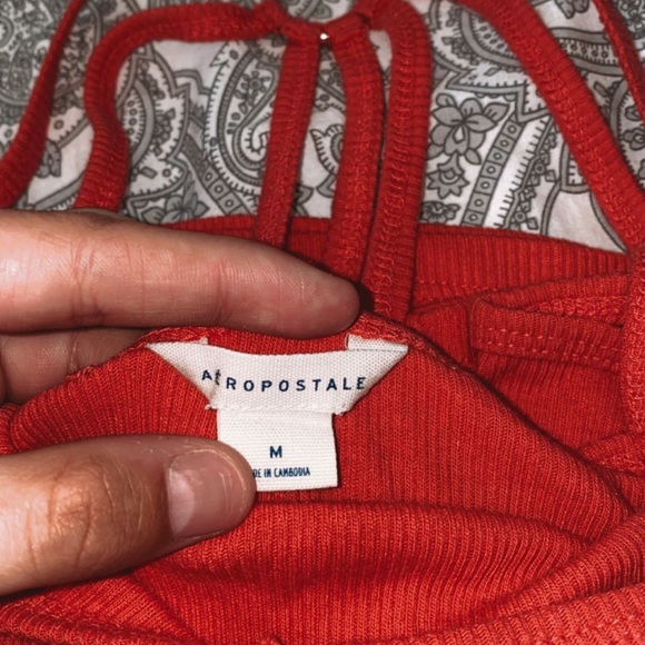 Aeropostale red tank top - Picture 4 of 4
